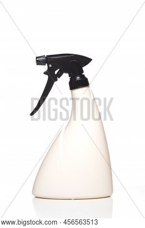 Pulverizer Bottle, Atomizer, Cleaning Spray On White Background