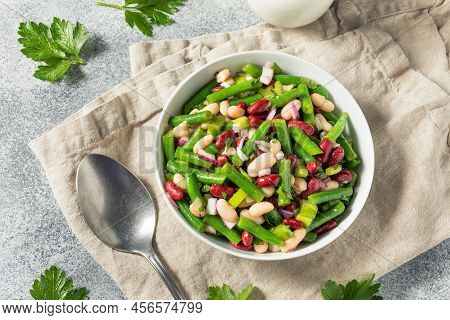 Homemade Organic Three Bean Salad