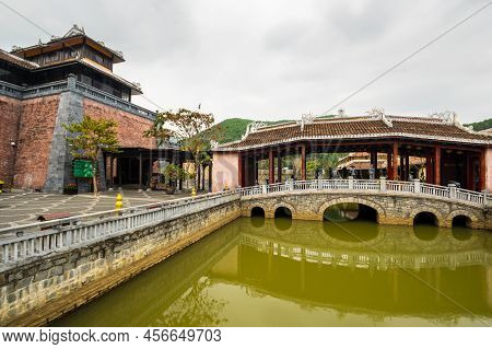 View Of Ba Na Hills, A Resort Located In The Truong Son Mountains West Of The City Of Da Nang, In Ce