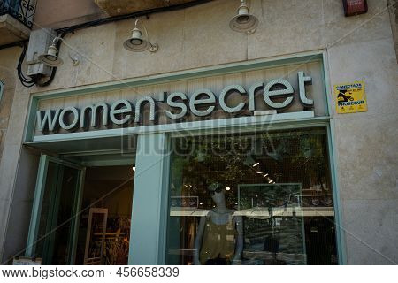 Tarragona, Spain - June 01, 2022: Womens Secret Shop Logo