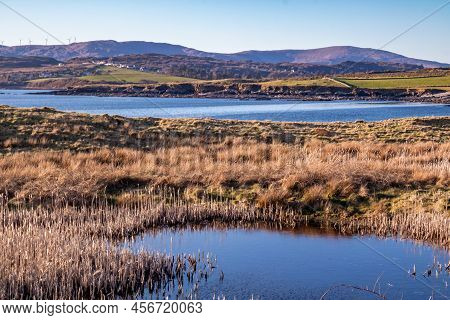 Dunkineely Seen From Mcswynes Castle At St Johns Point In County Donegal - Ireland.