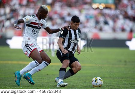 Rio, Brazil - June 16, 2022: Arboleda And Erison Player In Match Between Botafogo Vs Sao Paulo By 12