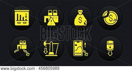 Set Shutdown Of Factory, Dollar Rate Decrease, Drop In Crude Oil Price, Mobile Stock Trading, Money 