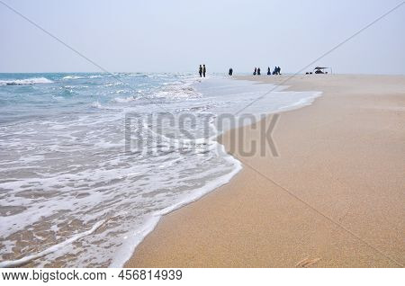 Dhanushkodi Beach Lies On The Tip Of The Rameswaram Island, Arichal Munai, Dhanushkodi, Tamil Nadu, 