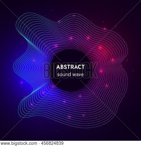 Sound Circular Wave With Light Effects