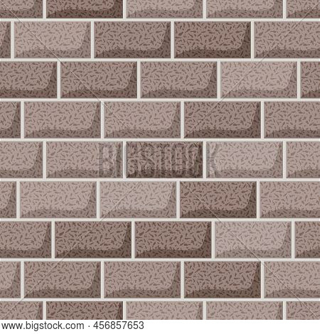 Seamless Brown Brick Wall