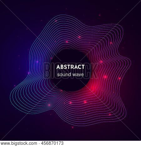 Sound Circular Wave With Light Effects