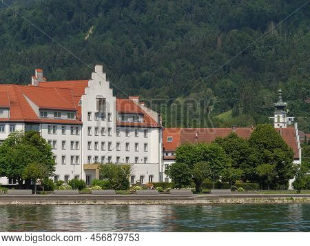 the city of lindau at the lake constance