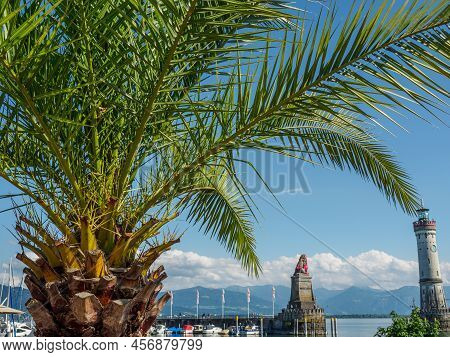 the city of lindau at the lake constance
