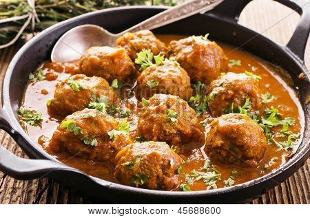 polpette in salsa