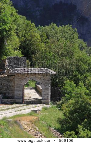 Landsbyen af Zagoria Epirus Grækenland
