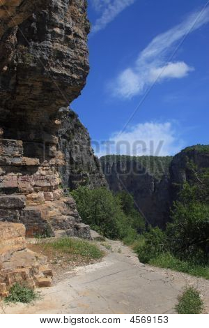 Landsbyen af Zagoria Epirus Grækenland
