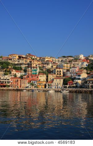 Panoramica su Parga Grecia