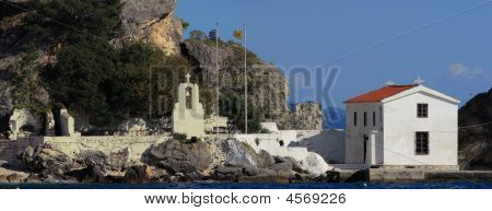 Isola di Panagias In Parga Grecia