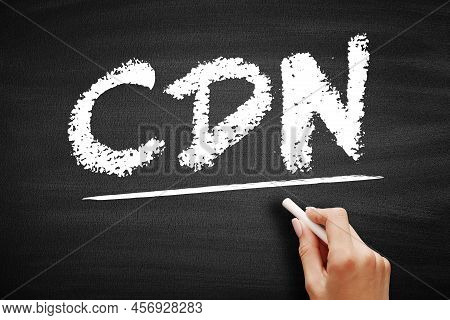 Cdn - Content Delivery Network Is A Geographically Distributed Network Of Proxy Servers And Their Da
