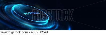 Martech Marketing Technology Concept On Virtual Screen Interface. Business, Technology, Internet And