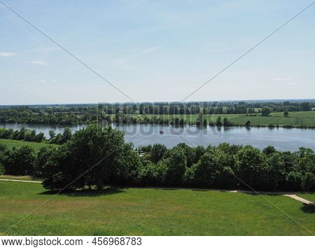 View Of River Danube In Donaustauf