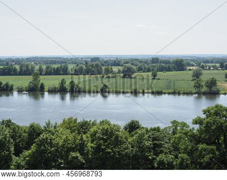 View Of River Danube In Donaustauf