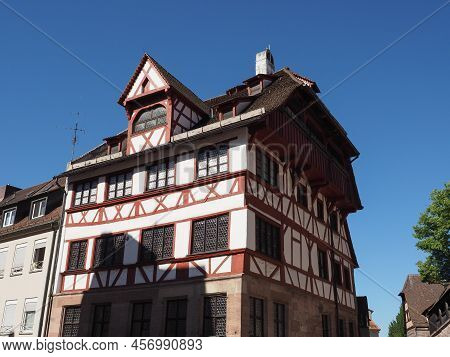 Albrecht Duerer House In The City Of Nuernberg, Germany