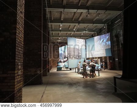 Nuernberg, Germany - Circa June 2022: Kongresshalle Translation Congress Hall Designed By Architect 