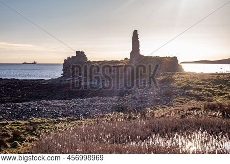 Mcswynes Castle Is Located At St Johns Point In County Donegal - Ireland.