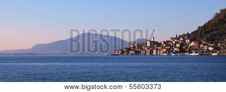 Panoramic Monteisola, seen from Sale Marasino