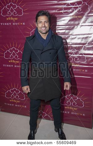 NEW YORK-DEC 16: Actor Manu Bennett attends the 11th annual Tibet House US Benefit Auction at Christie's Auction House on December 16, 2013 in New York City.