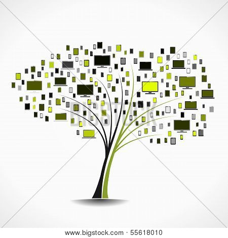 Electronics tree