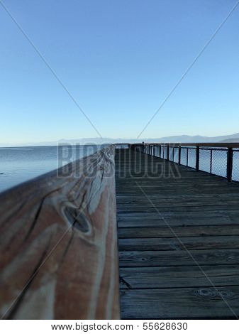 lange Dock am Lake tahoe