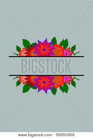 Abstract Background-flower