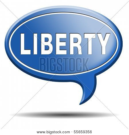 liberty freedom democracy and human rights free of speech
