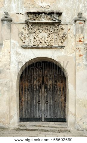Entrance To The Olesko Castle