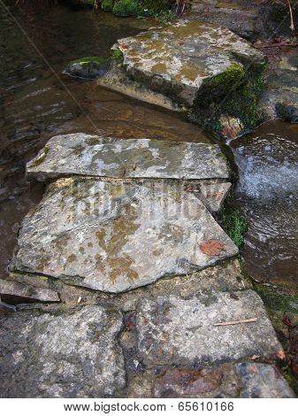 River Pathway Crossing