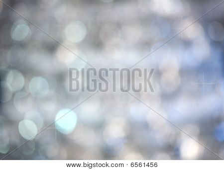 블루 Shimmery Defocused 배경
