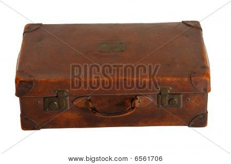 Batido-up marrom Vintage bagagem