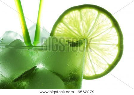 Mohito ค็อกเทล Closeup