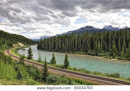 Scenic view in Banff National Park, Alberta