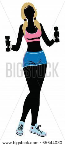 silhouette Fitness - Illustration