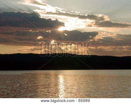 Sunset Over Lake Superior