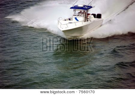 Barca da pesca Sport bianco
