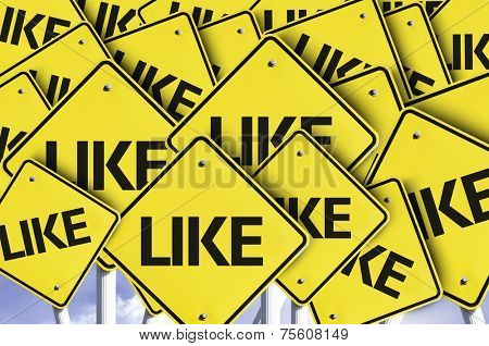 Like written on multiple road sign