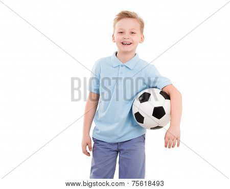 Happy Sport  Boy isolated