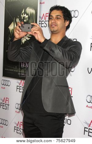 LOS ANGELES - NOV 6:  Elyes Gabel at the AFI FEST 2014 Screening Of 