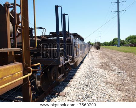 เก่า และใหม่รถรถไฟ Intermodal
