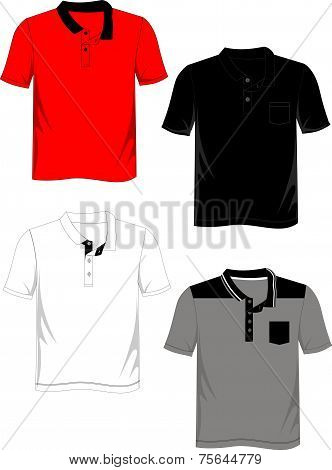 T-shirt Template Polo Basic