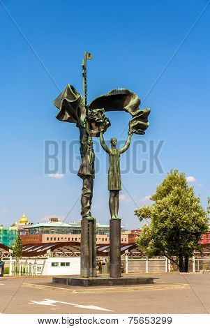 Sculpture In Park Museon - Moscow, Russia