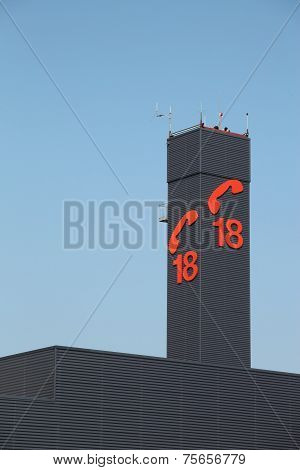 Fire station in Macon, France