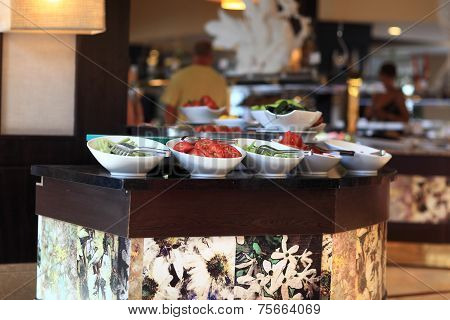 Vegetables At Buffet
