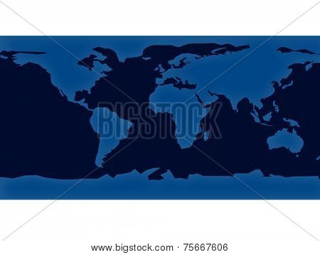 style earth map