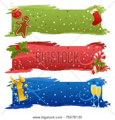 Vector Christmas Banners